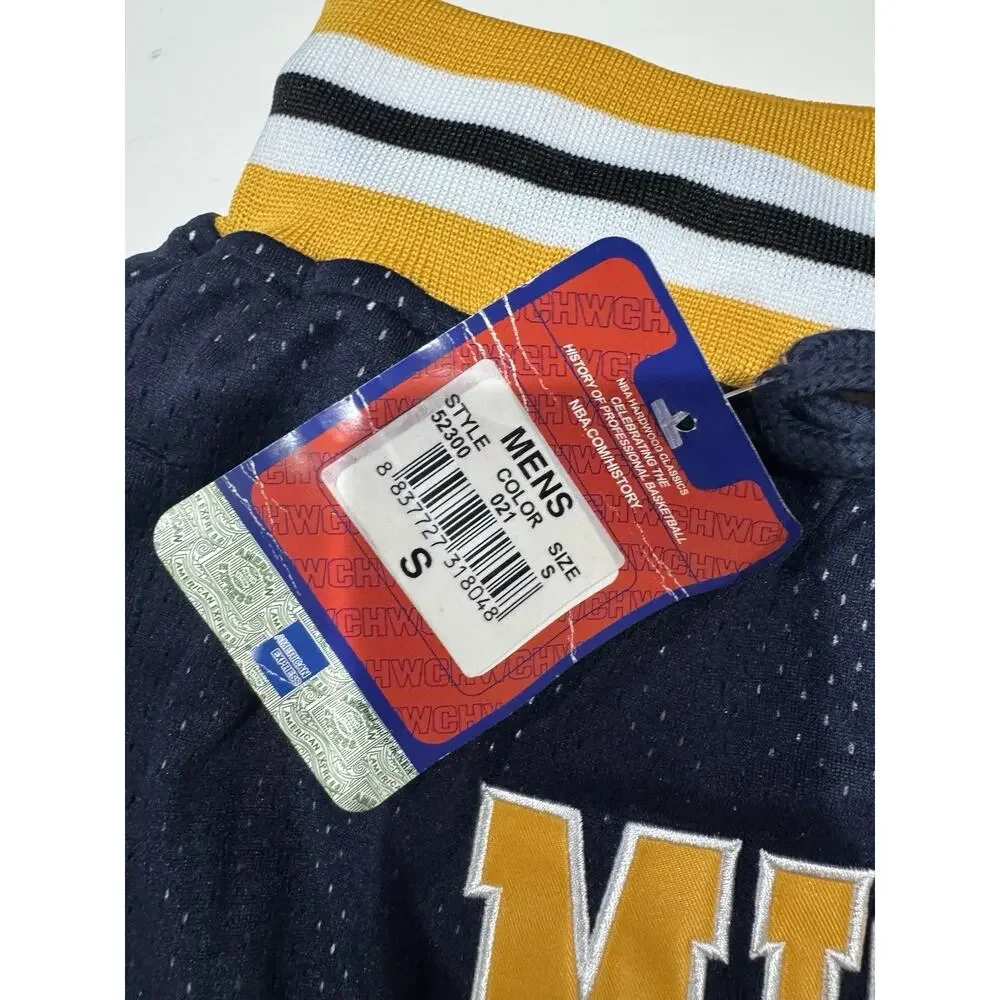 Jordan Shorts Just Don Michigan Wolverine Blue Men’s Small NCAA Basketball